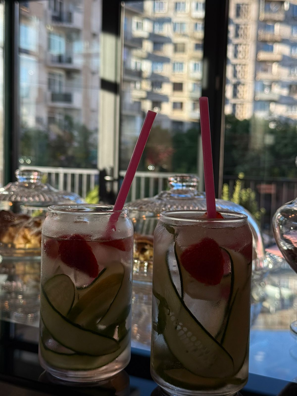 Fresh mojito drinks
