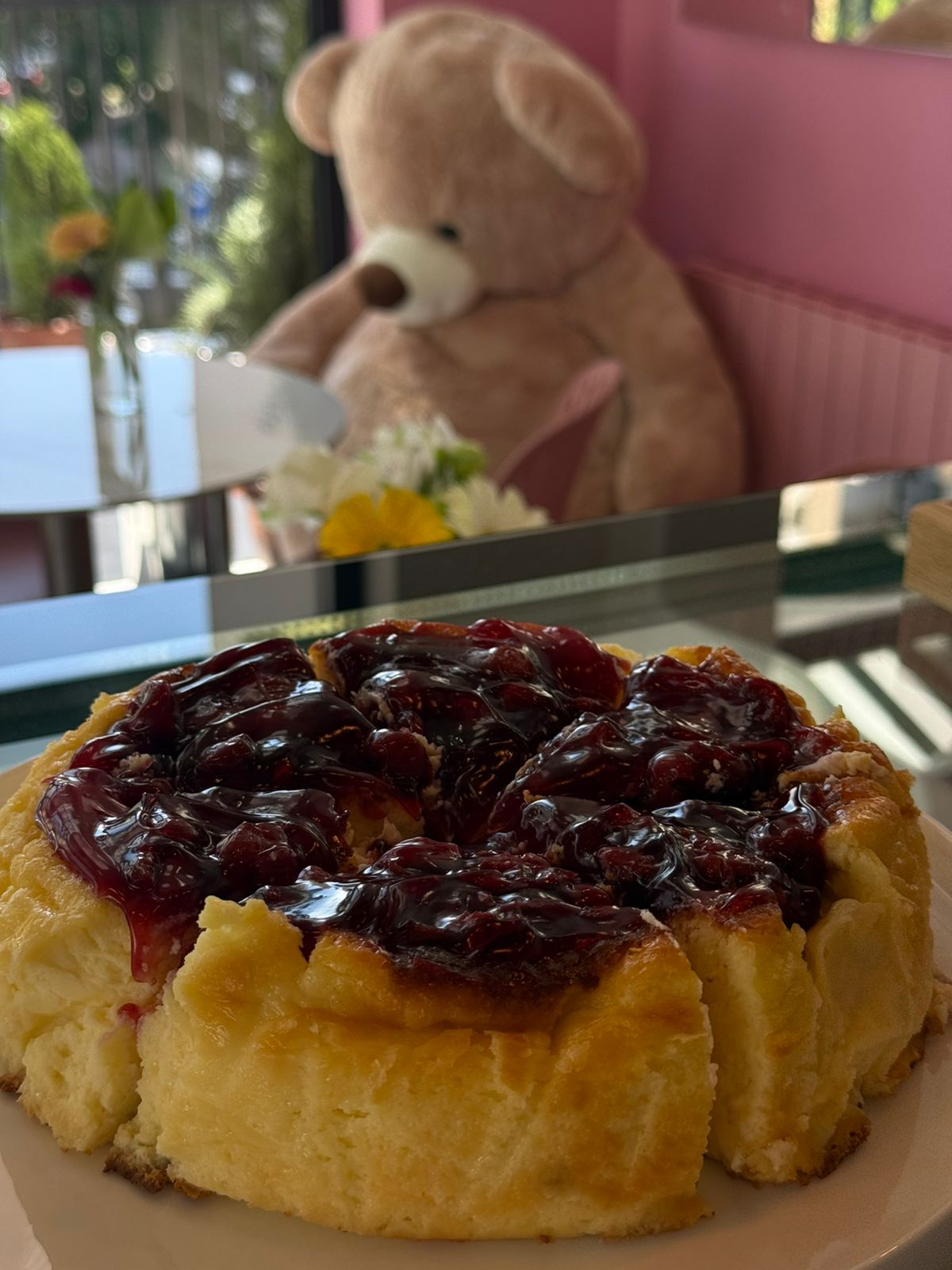 Basque cheesecake